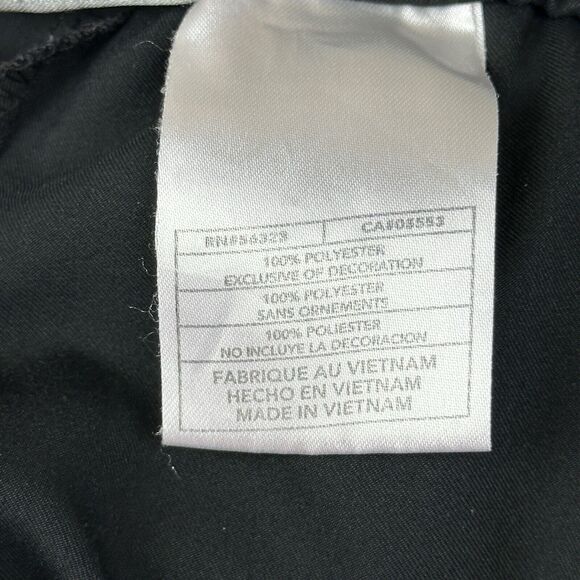 Nike Women's Size Medium Shorts Black Zip Front Running Stretch - Picture 16 of 16